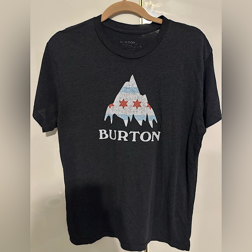 Burton Charcoal Crewneck Tee